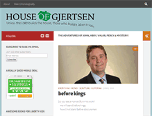 Tablet Screenshot of houseofgjertsen.info